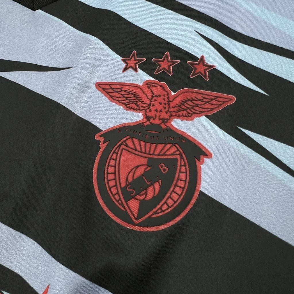 Camiseta S L B retro tercera GRIS y NEGRA 2021/22