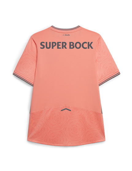 Camiseta segundo equipación rosa 2025/26 simbolo bordado