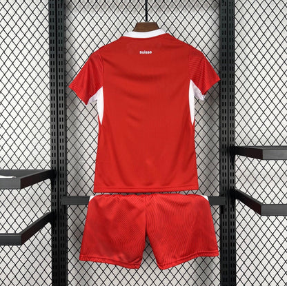 SUIZA I INFANTIL COPA DO MUNDO 2026 CONJUNTO INFANTIL