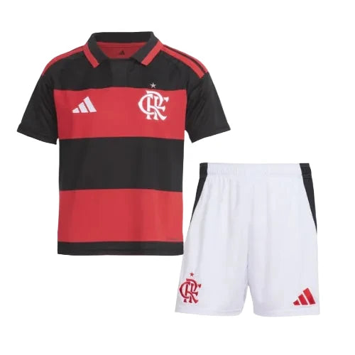 Conjunto Infantil Flamengo principal 2026/27 - rojo