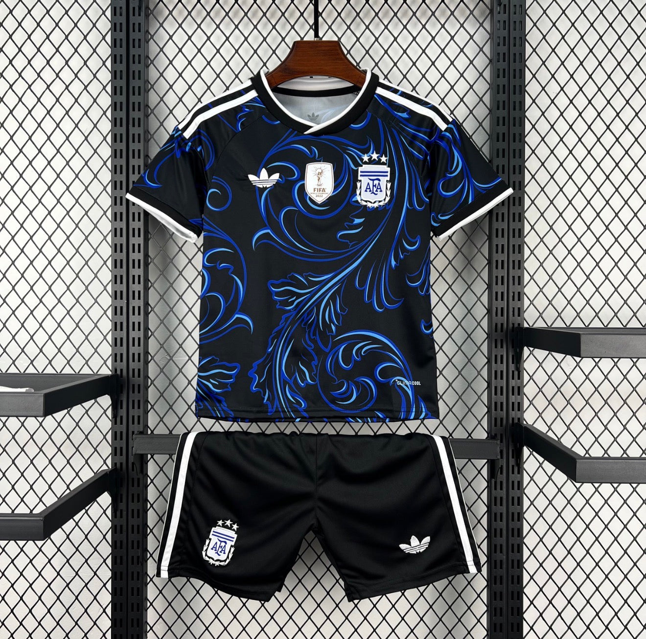 ARGENTINA II COPA DO MUNDO 2026 CONJUNTO INFANTIL