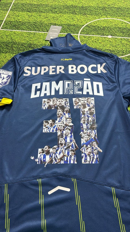 Conjunto infantil CAMPEÕES 31 quarto equipación azul 2025/26 - LANZAMIENTO