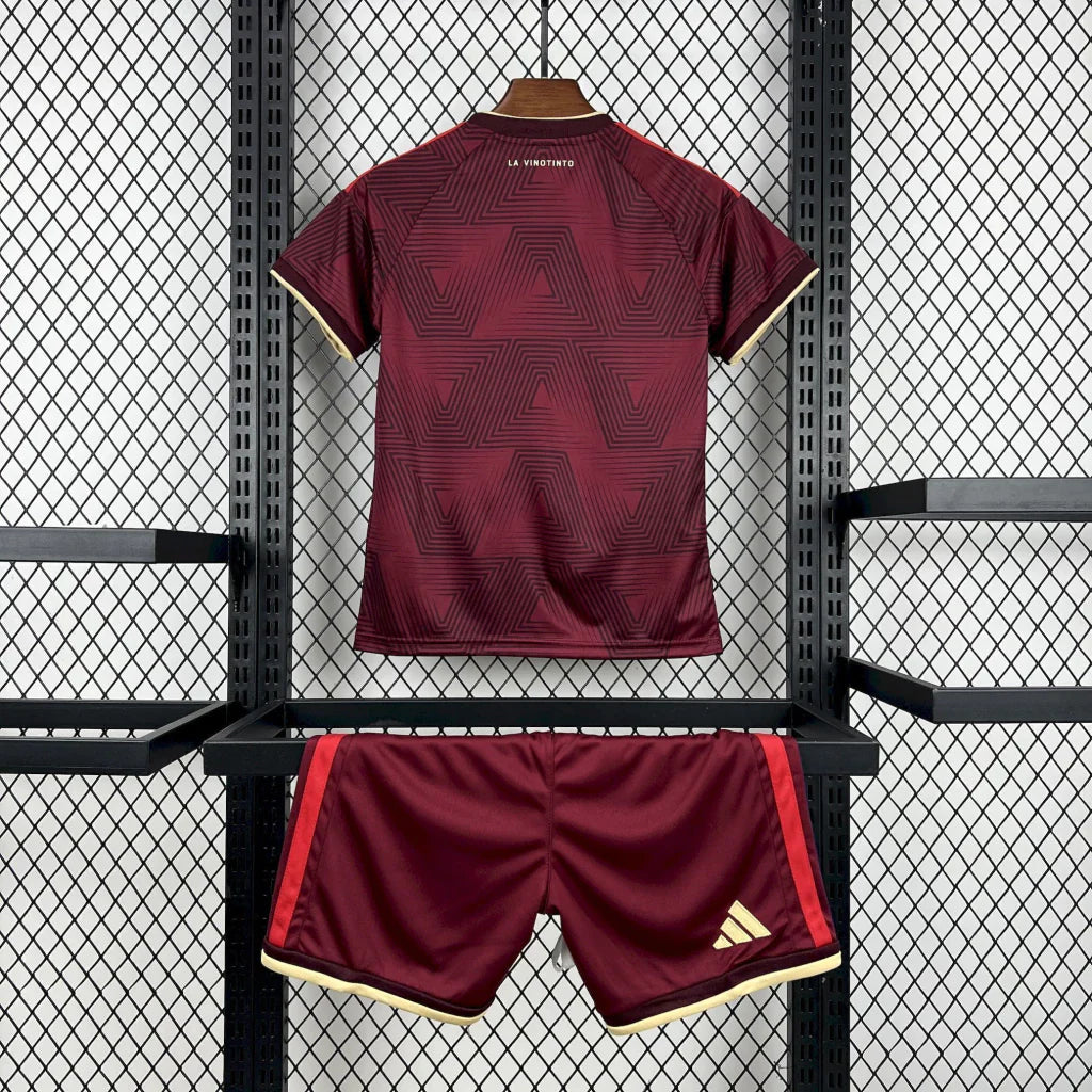 Conjunto infantil Selección Venezuela principal vinho COPA DEL MUNDO 2026