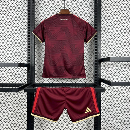 Conjunto infantil Selección Venezuela principal burdeos COPA DEL MUNDO 2026