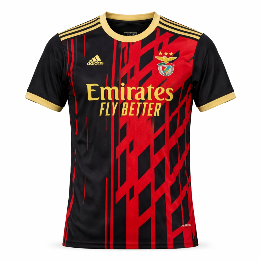 Camiseta S L B concept ÁGUILA roja y negra 2025/26 - exclusiva