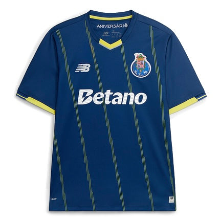 Conjunto infantil cuarta equipación 2025/26 azul