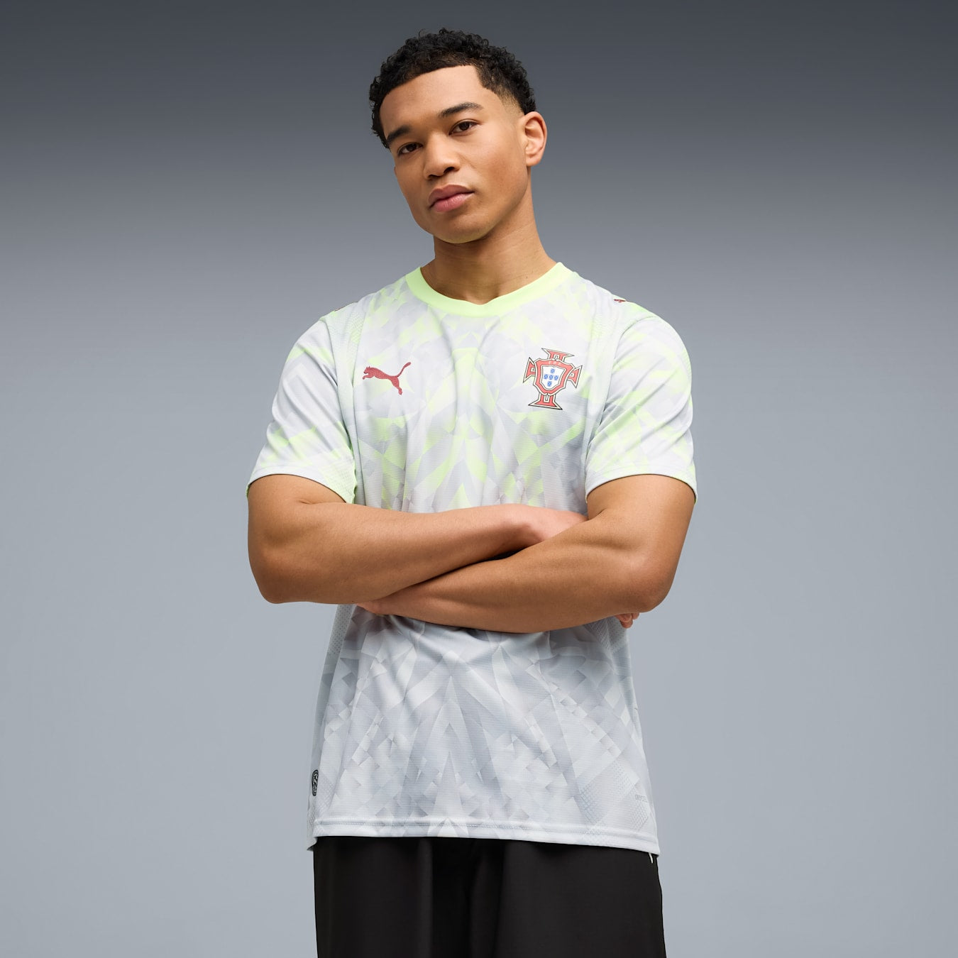 Camiseta Selección de Portugal Portero Silver gris - COPA DEL MUNDO 2026