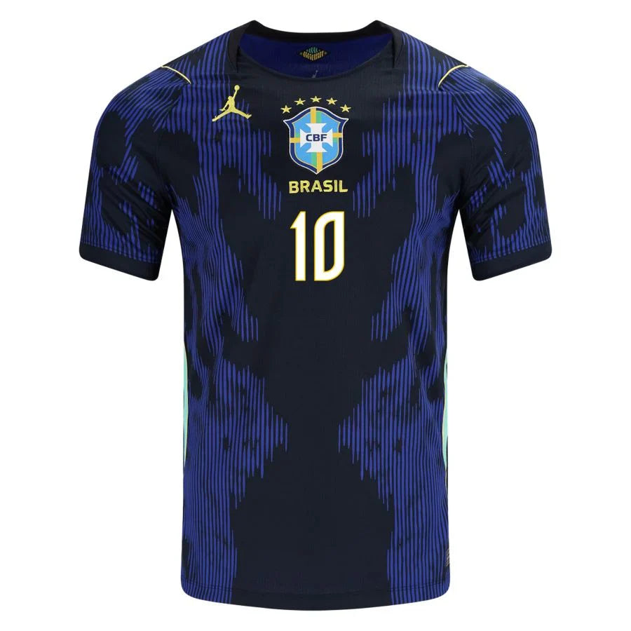 Camiseta Brasil alternativa NEYMAR JR 10 Copa del Mundo 2026 - azul