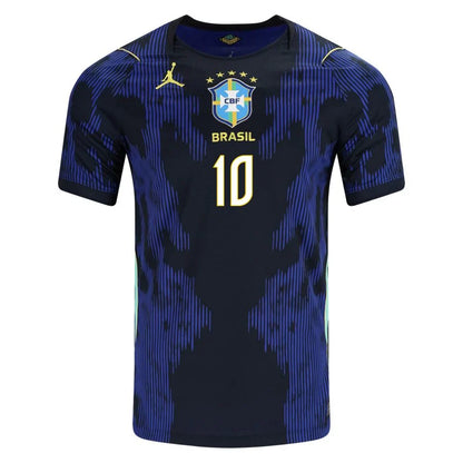 Camiseta Brasil alternativa NEYMAR JR 10 Copa del Mundo 2026 - azul