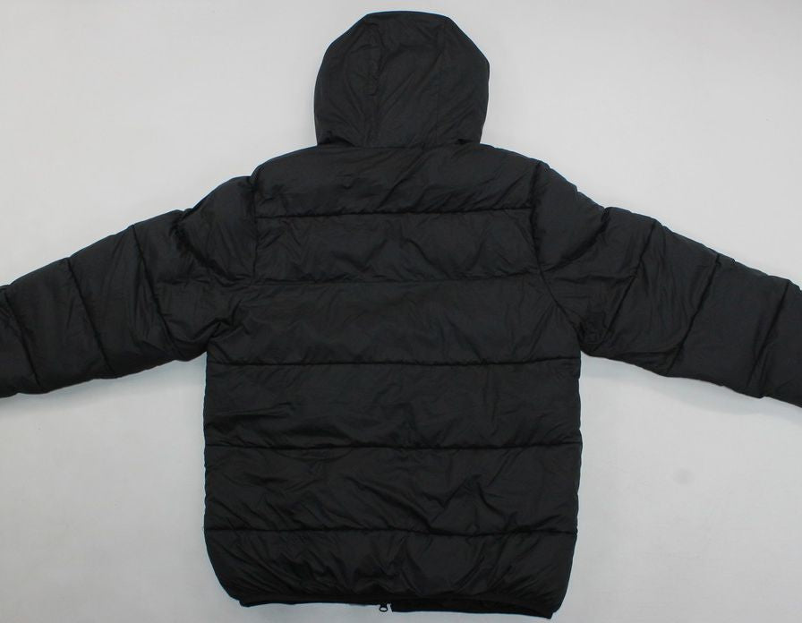 Chubasquero negro 2025/26 cremallera completa