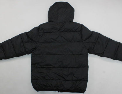 Chubasquero negro 2025/26 cremallera completa