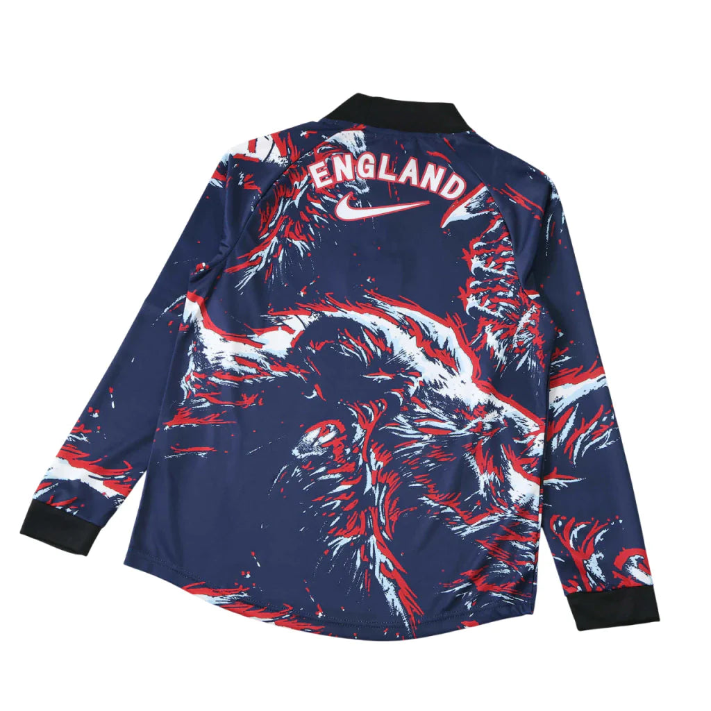 Camiseta Inglaterra portero manga larga Copa del Mundo 2026 - azul