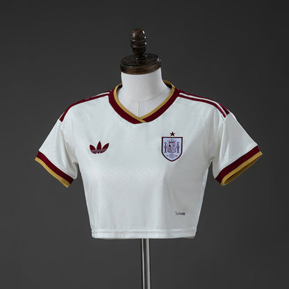 ESPAÑA CROP TOP II COPA DO MUNDO 2026  MUJER