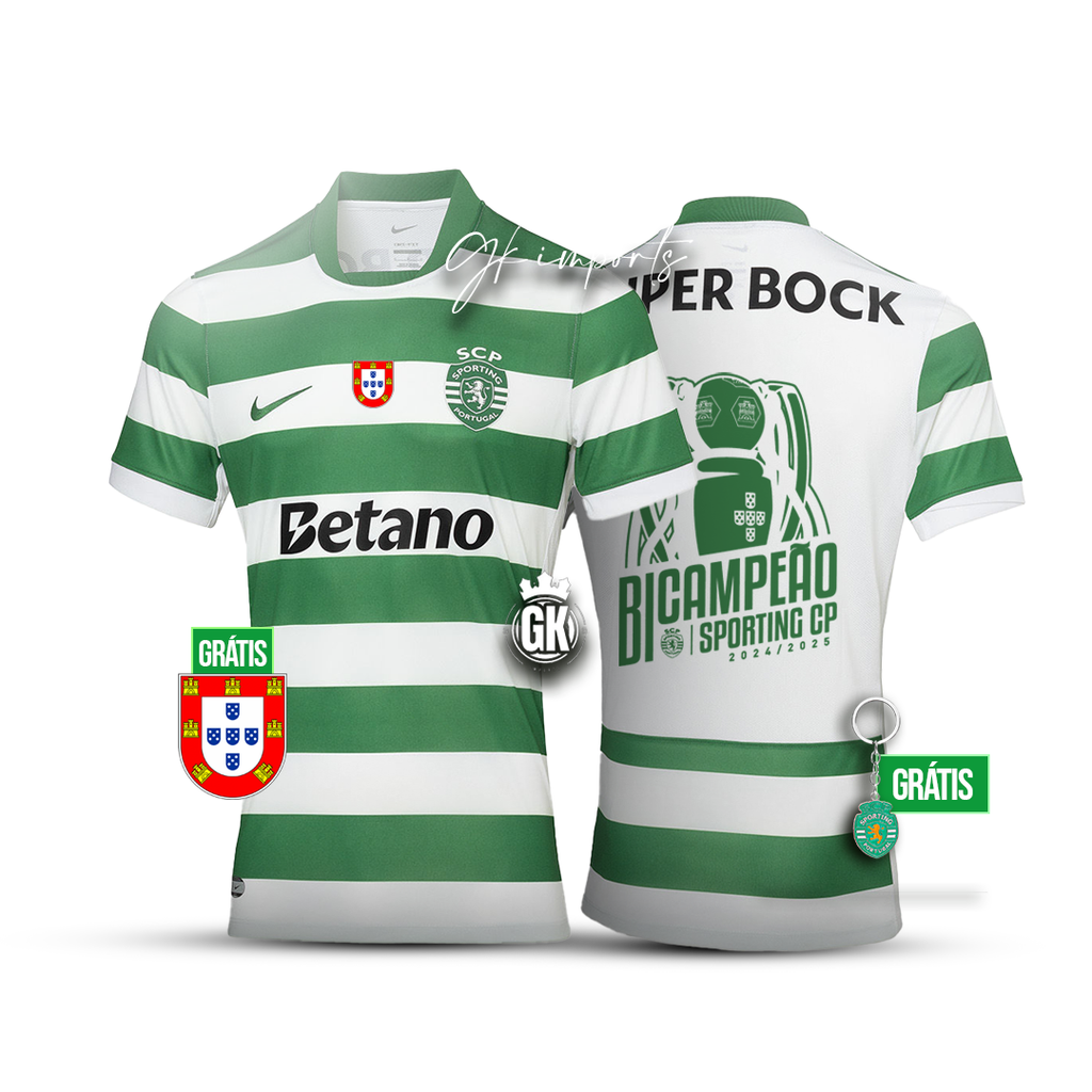 Camiseta BICAMPEÓN principal 2025/26