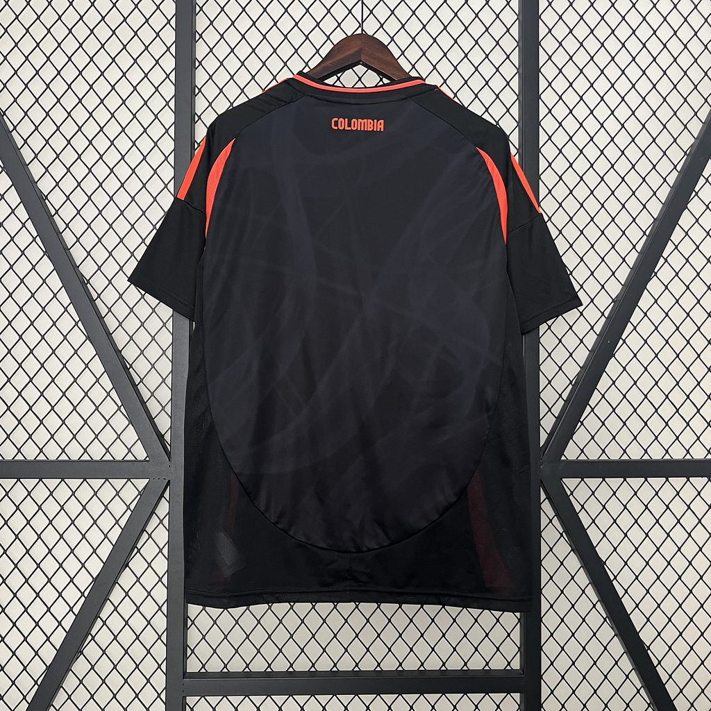 Camiseta Colombia negra visitante 2024/25