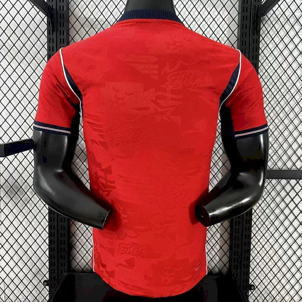 Camiseta Inglaterra alternativa copa del mundo 2026 roja - PLAYER