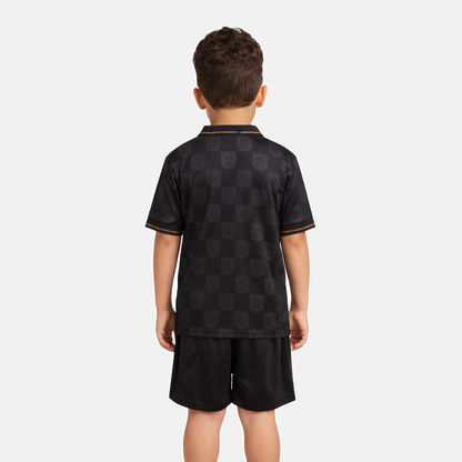 Conjunto infantil Selección Portugal Edición Especial pantera negra EUSÉBIO negra 2025/26