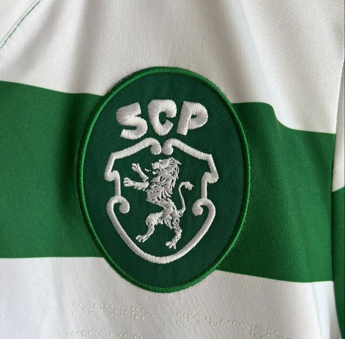 Camiseta retro principal 2018/19 verde y blanca
