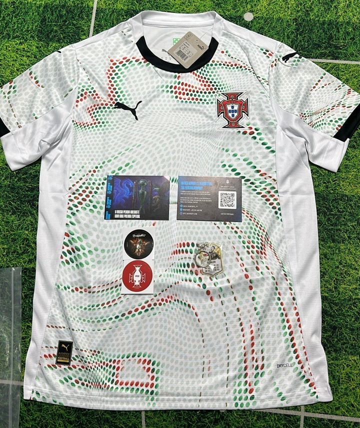 Camiseta Selección de Portugal blanca alternativa 2025