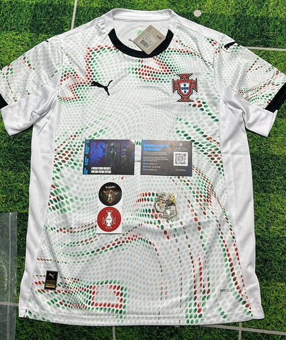 Camiseta Selección Portugal blanca alternativa 2025