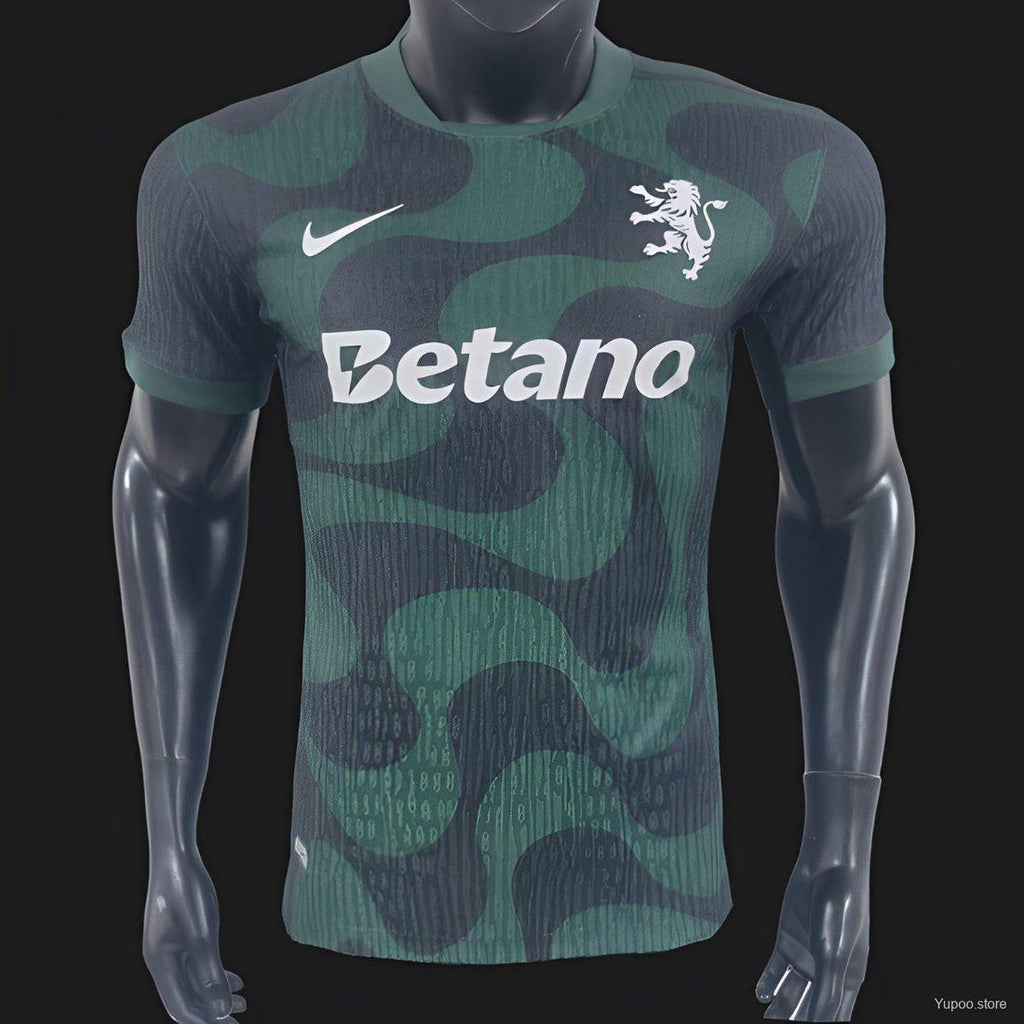 Camiseta alternativa verde y negro 2025/26 - PLAYER