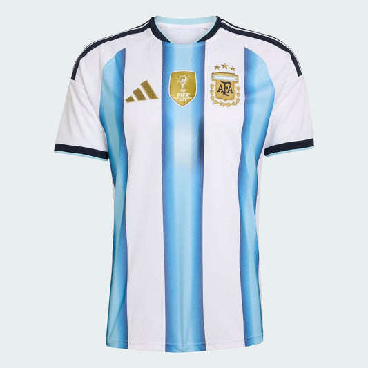 Camiseta Selección de Argentina principal blanca/azul - Copa del Mundo 2026