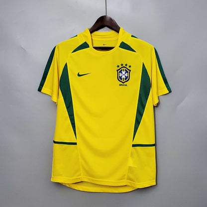 Camiseta Retro Selección Brasil 2002/02 Home