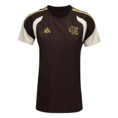 Camiseta Flamengo entrenamiento marrom 2026/27 - FEMENINA