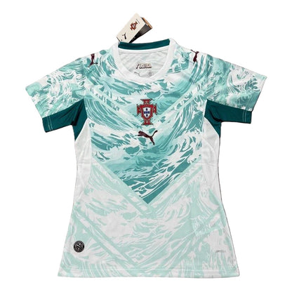 Camiseta Femenina Selección Portugal azul alternativa COPA DEL MUNDO 2026