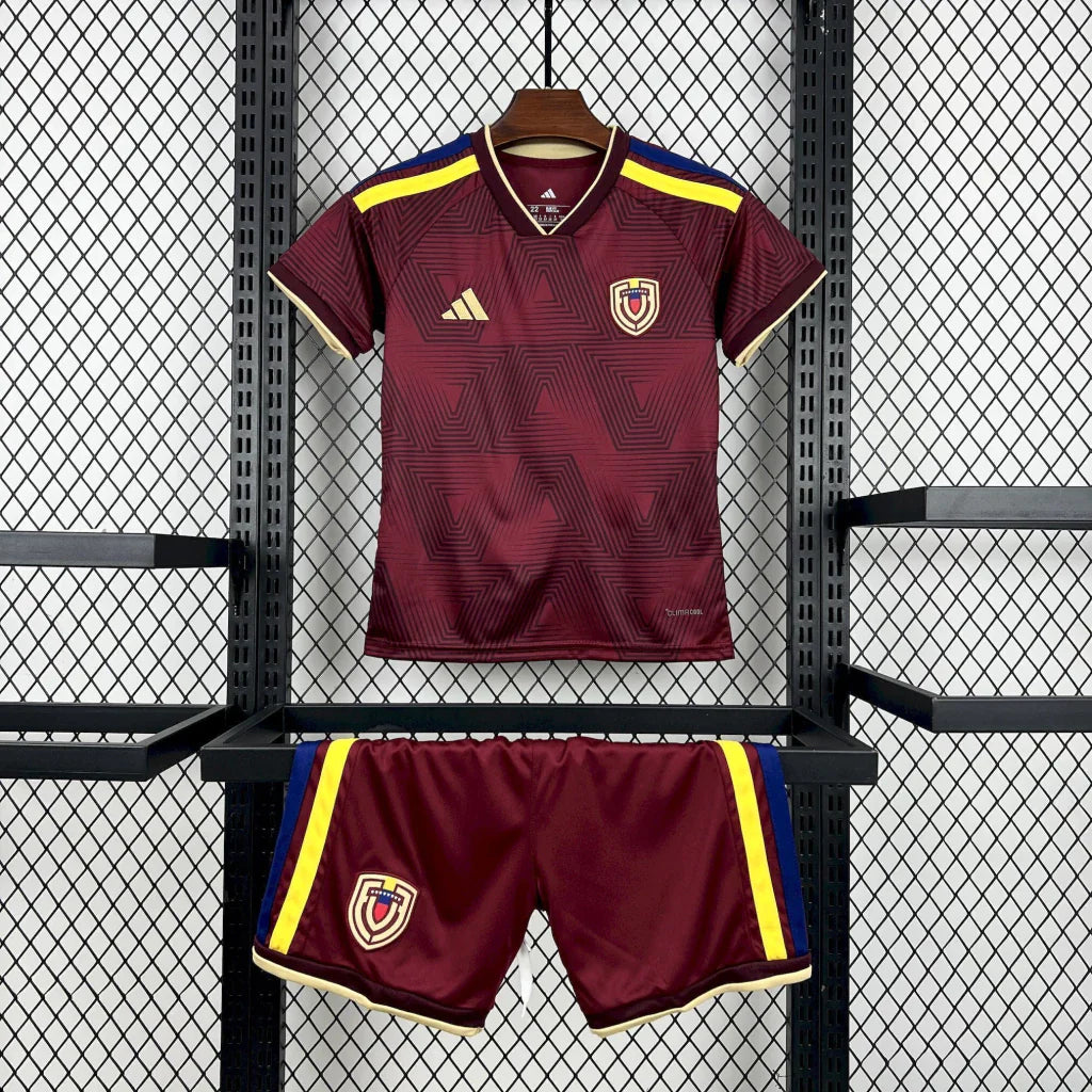 Conjunto infantil Selección Venezuela principal vinho COPA DEL MUNDO 2026