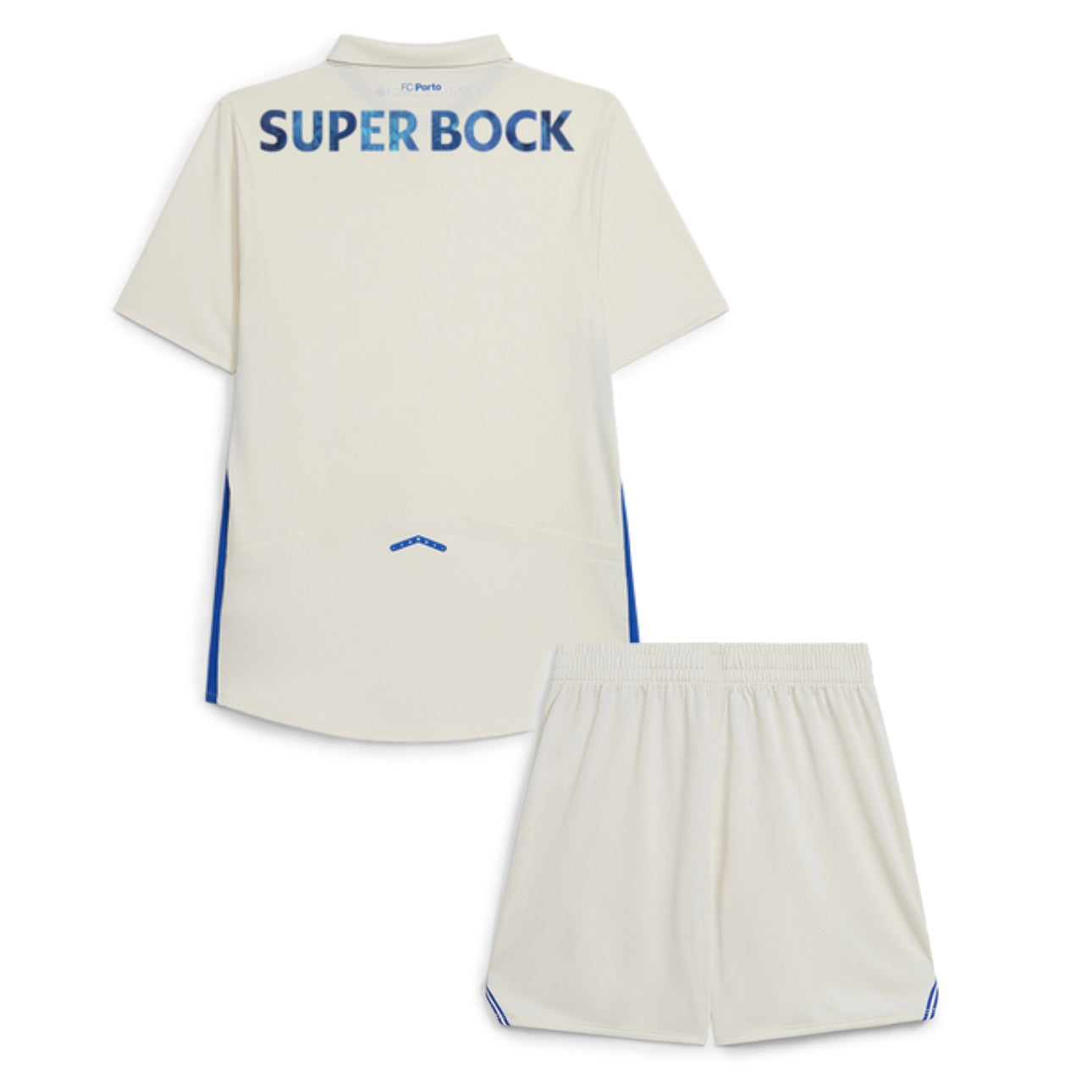 Conjunto infantil alternativo blanco 2025/26