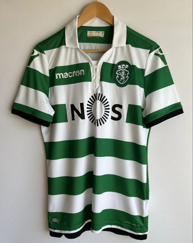 Camiseta retro principal 2018/19 verde y blanca