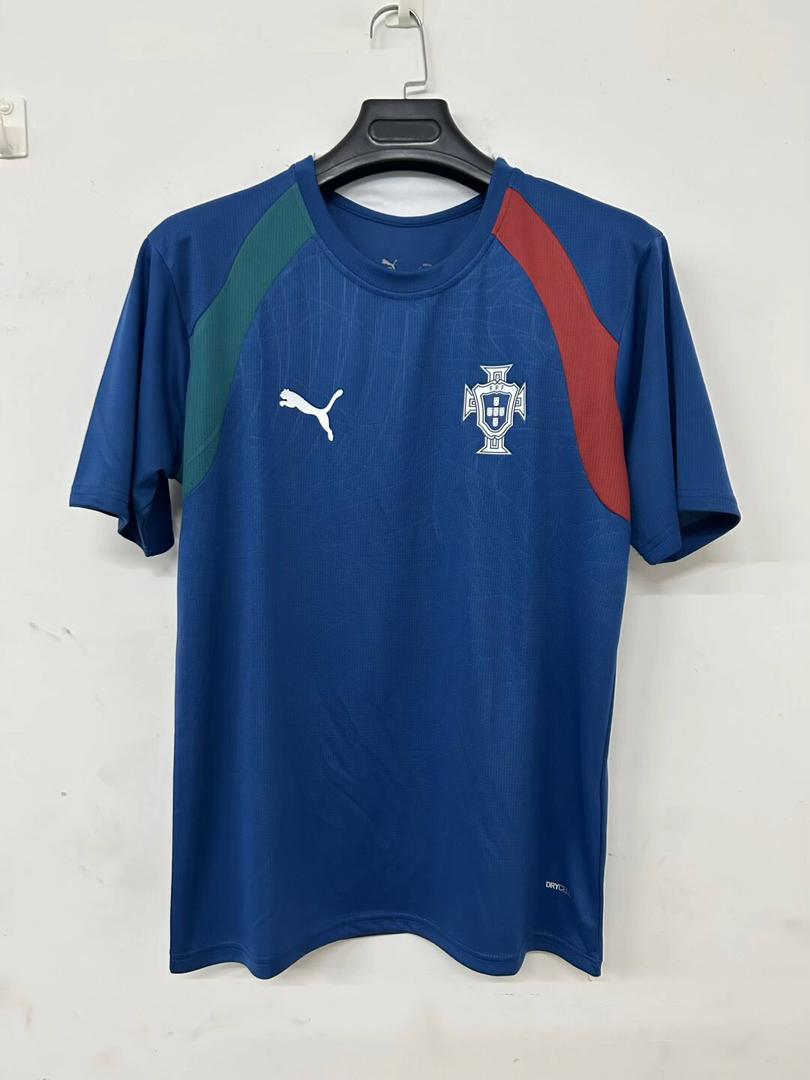 Camiseta Selección de Portugal entrenamiento azul 2026/27 COPA DEL MUNDO