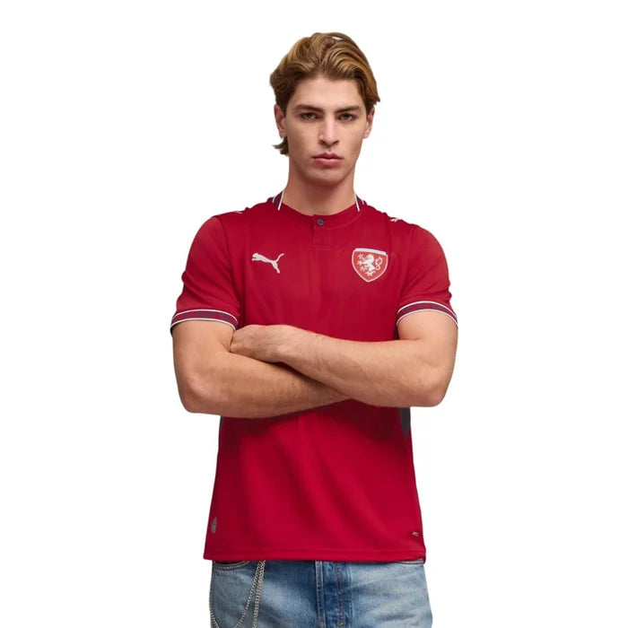 Camiseta Selección de República Checa principal roja - Copa del Mundo 2026