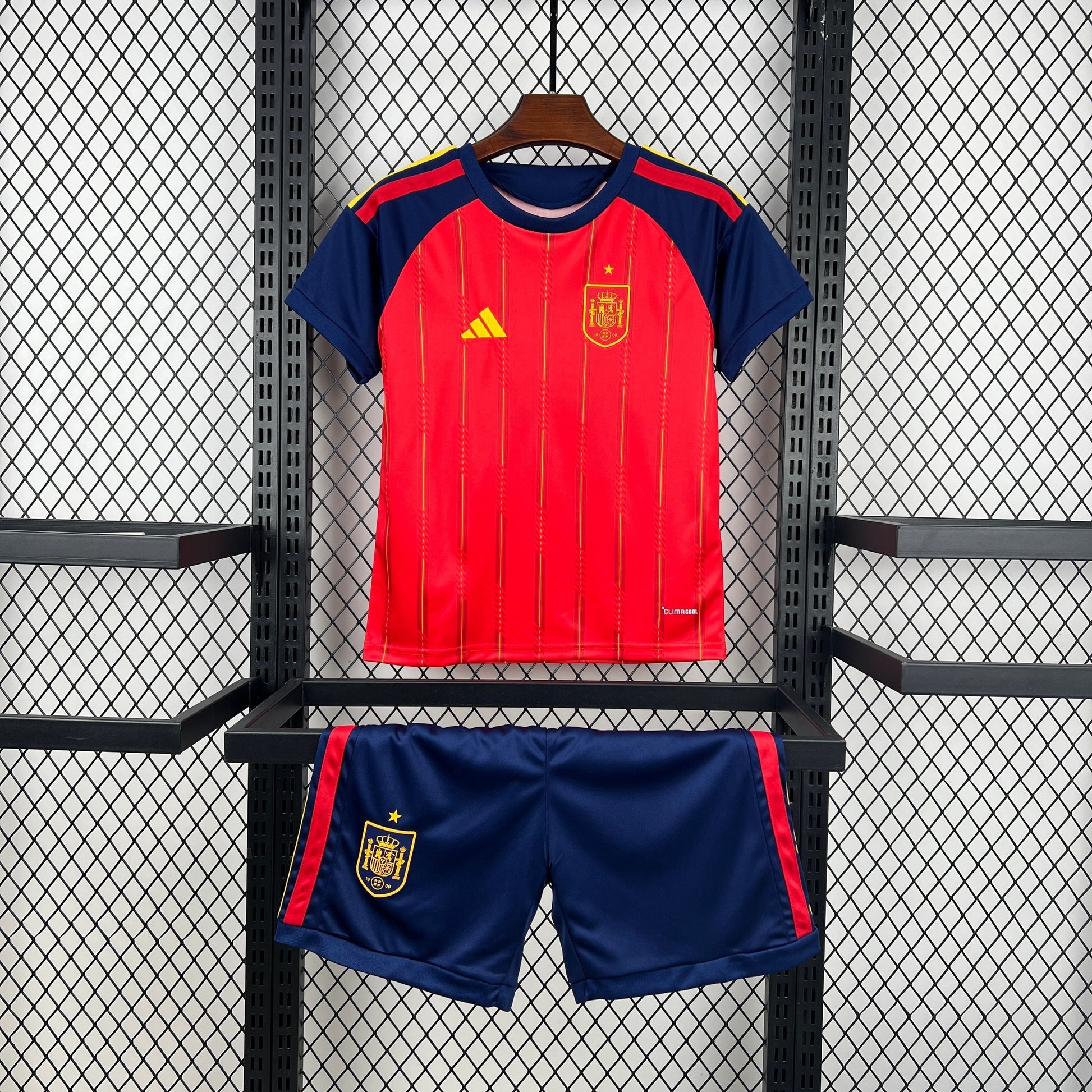 ESPAÑA INFANTIL COPA DO MUNDO 2026 CONJUNTO INFANTIL