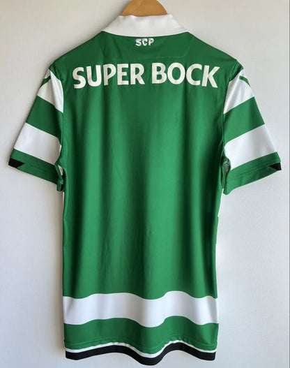 Camiseta retro principal 2018/19 verde y blanca