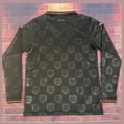 Camiseta Selección Portugal MANGA LARGA Edición Especial pantera negra EUSÉBIO 2026/27 - ADEPTO