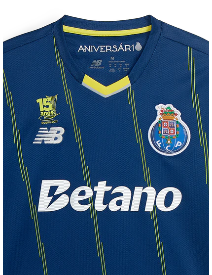 Camiseta cuarta equipación 2026/27 azul – COM BADGE CELEBRAÇÃO LIGA EUROPA DUBLIN