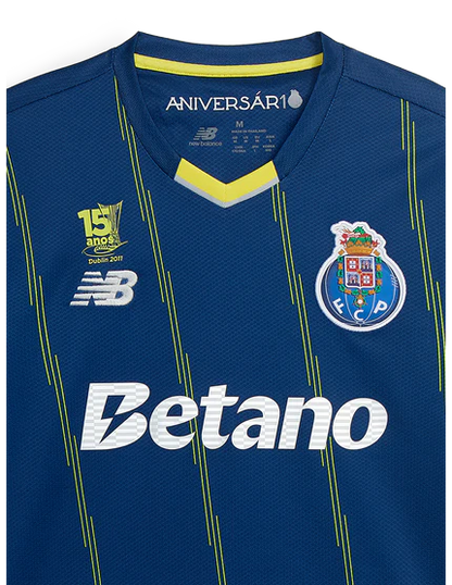 Camiseta quarto equipación 2026/27 azul – COM PARCHE CELEBRAÇÃO LIGA EUROPA DUBLIN