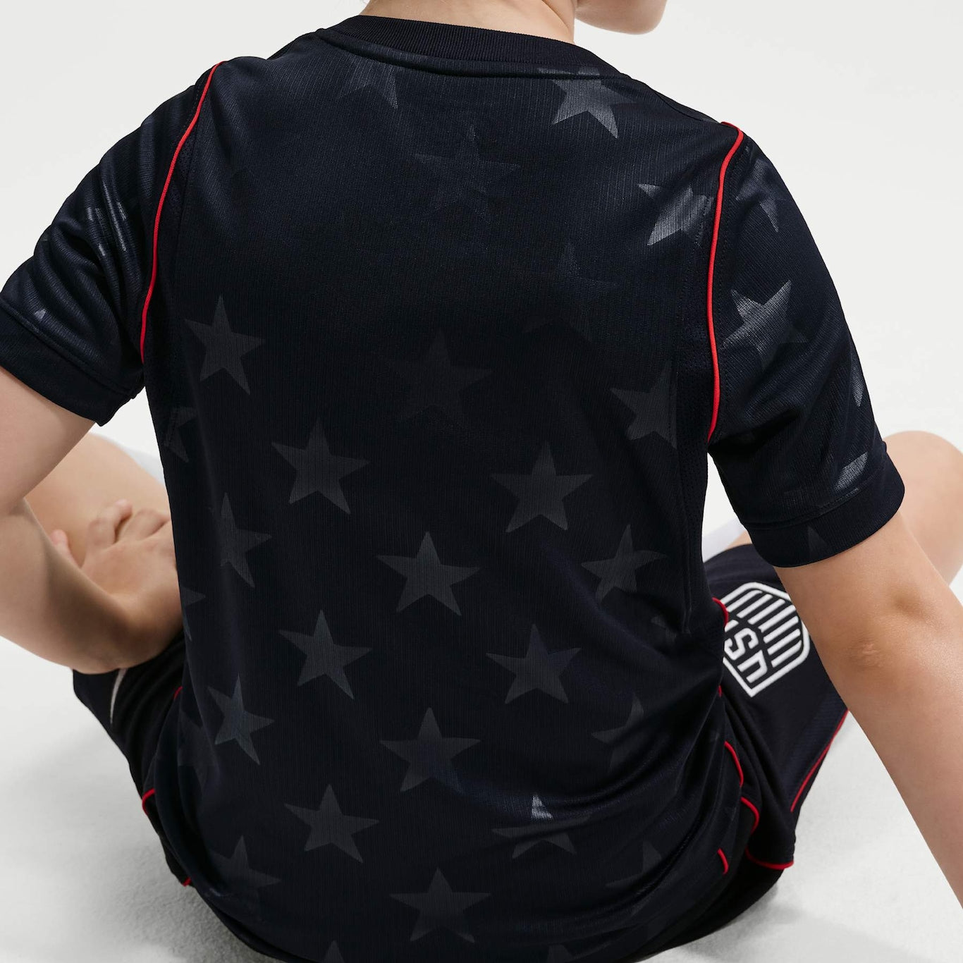 Conjunto infantil Selección Estados Unidos alternativo negro COPA DEL MUNDO 2026
