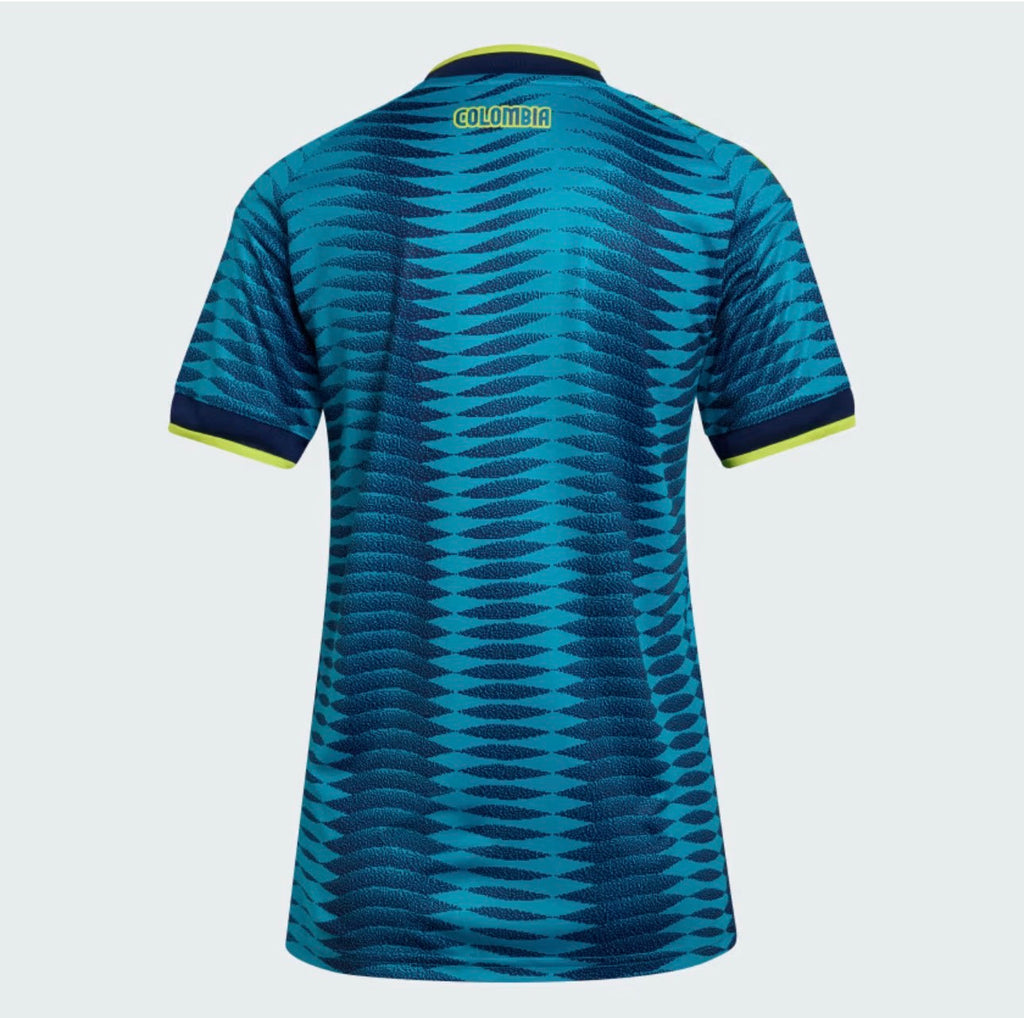 Camiseta Colombia FEMENINA alternativa Copa del Mundo 2026 - azul