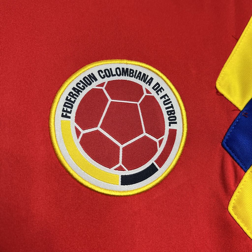 Camiseta Retro Colombia Visitante 1990