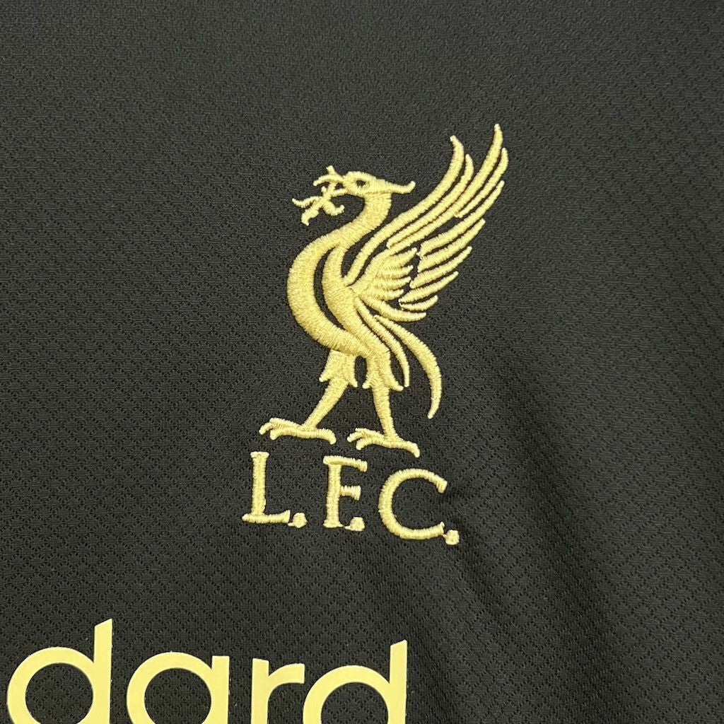 Camiseta Liverpool tercera equipación negro 2025/26