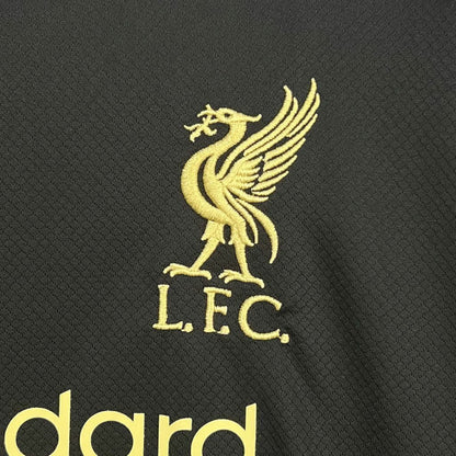 Camiseta Liverpool tercera equipación negro 2025/26
