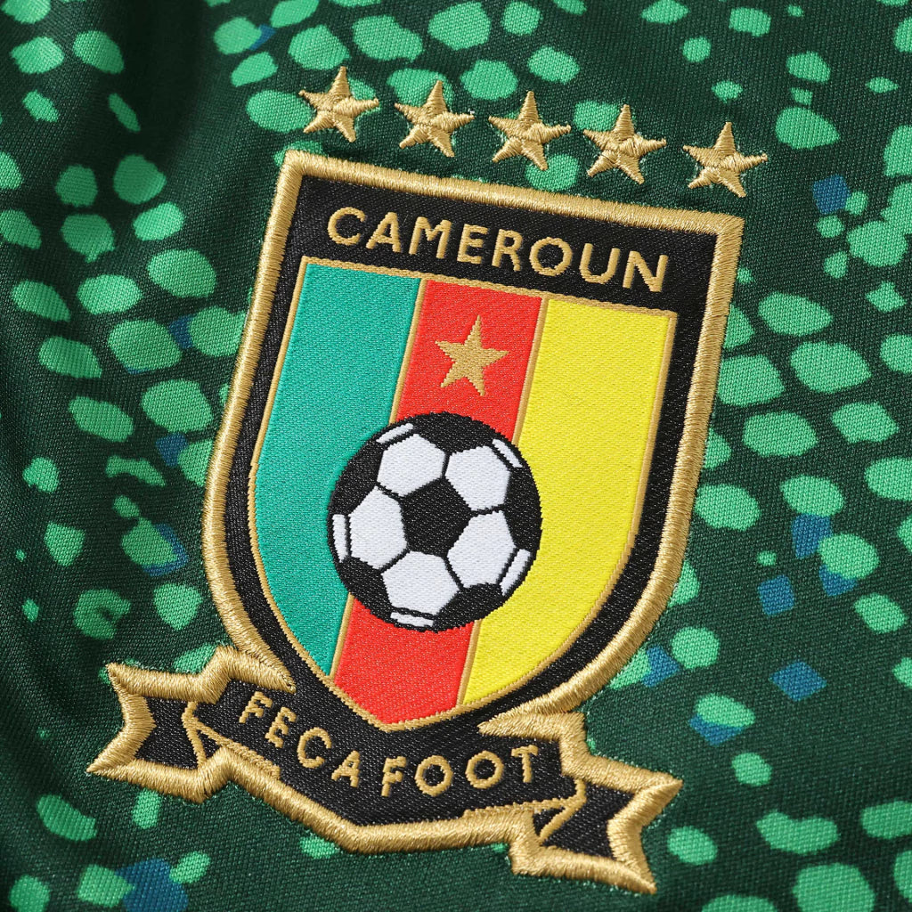 Camiseta Selección de Camerún principal verde - Copa del Mundo 2026