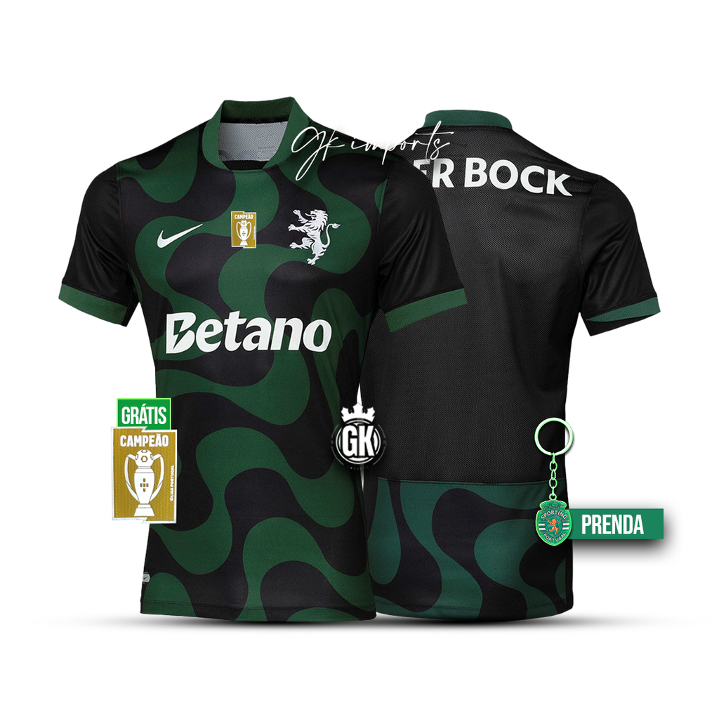 Camiseta alternativa 2025/26 negro y verde