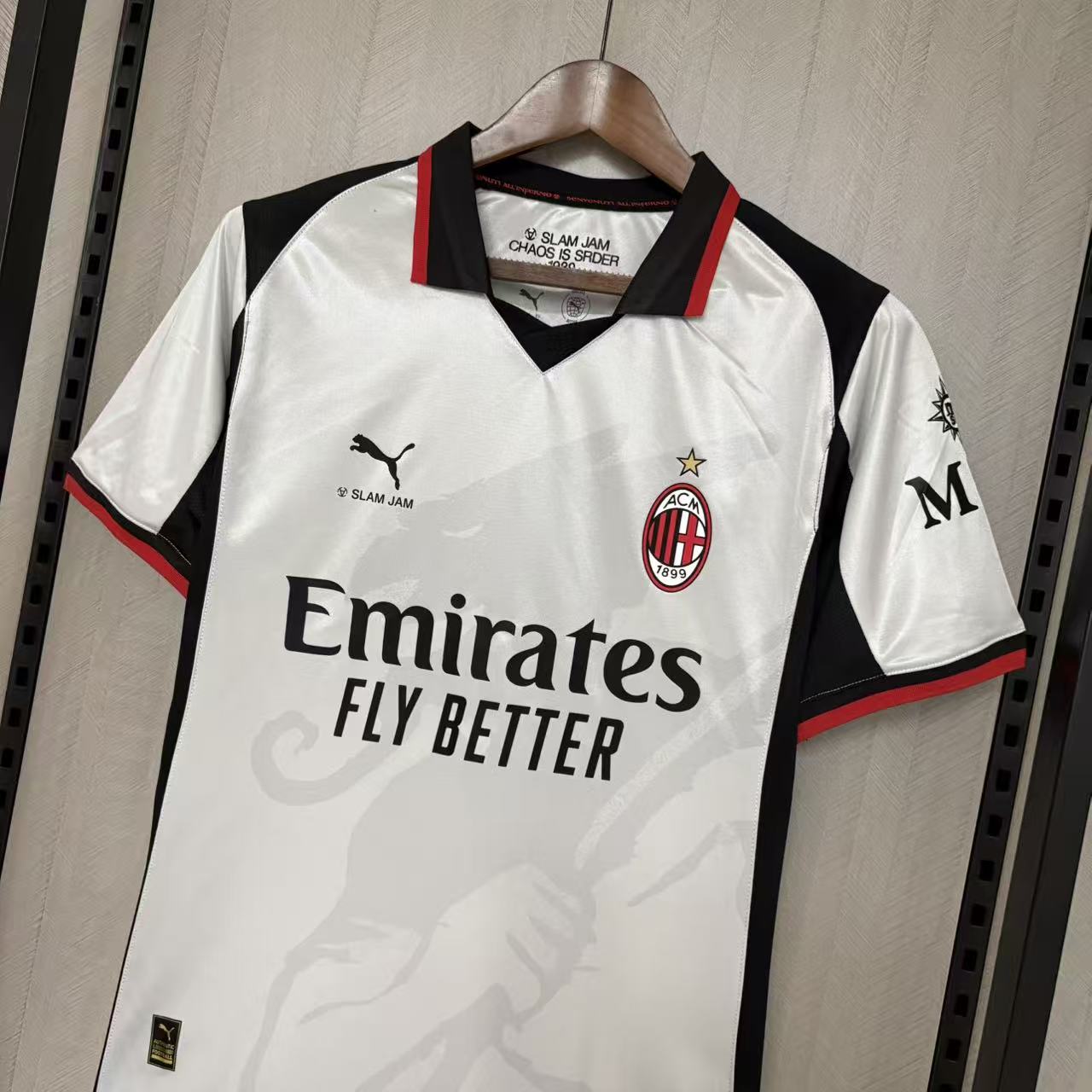 Camiseta Milan Quarta - Special Edition Slam Jam 2026/27 - gris