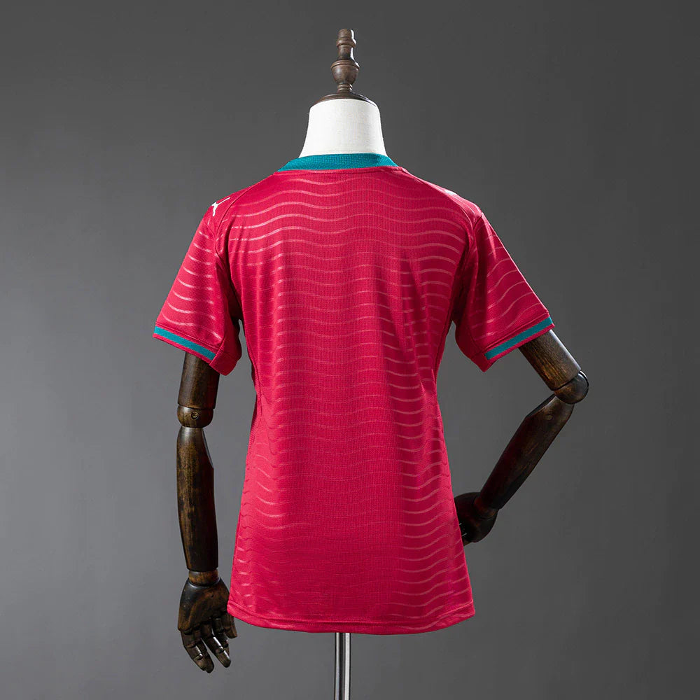 Camiseta Femenina Selección Portugal roja principal COPA DEL MUNDO 2026