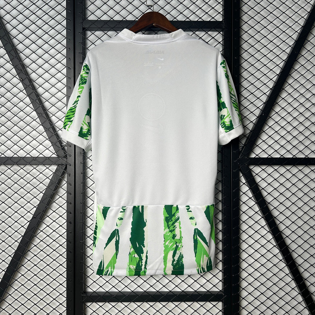 Camiseta Selección de Nigeria alternativa blanca/verde - Copa del Mundo 2026