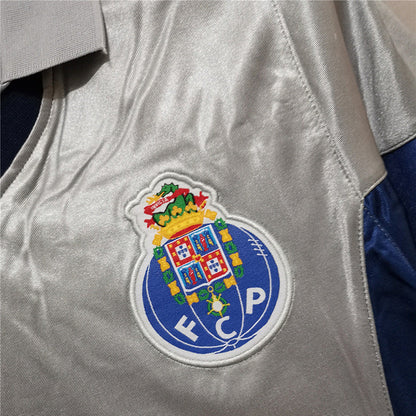 Camiseta retro 2001/02 - gris/azul